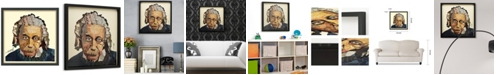 Empire Art Direct 'Einstein' Dimensional Collage Wall Art - 25'' x 25''